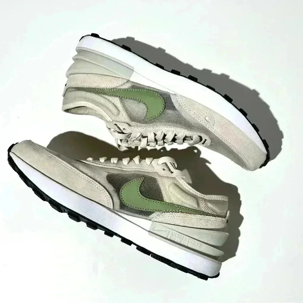 Waffle One GS Light Bone Oil Green